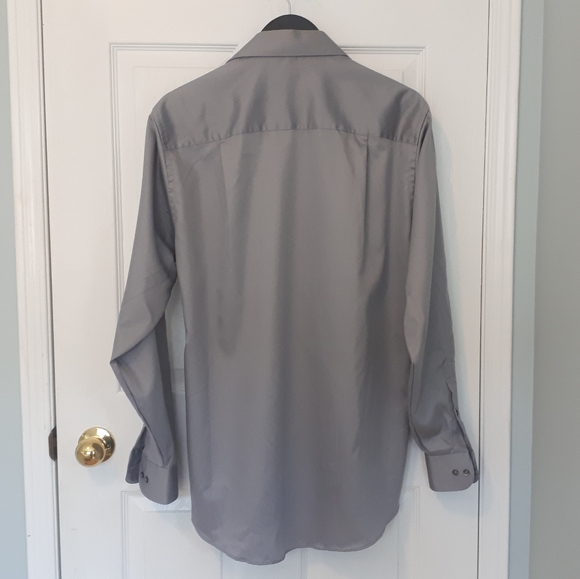 GUC Geoffrey Beene Sateen Collared Shirt - Picture 3 of 3